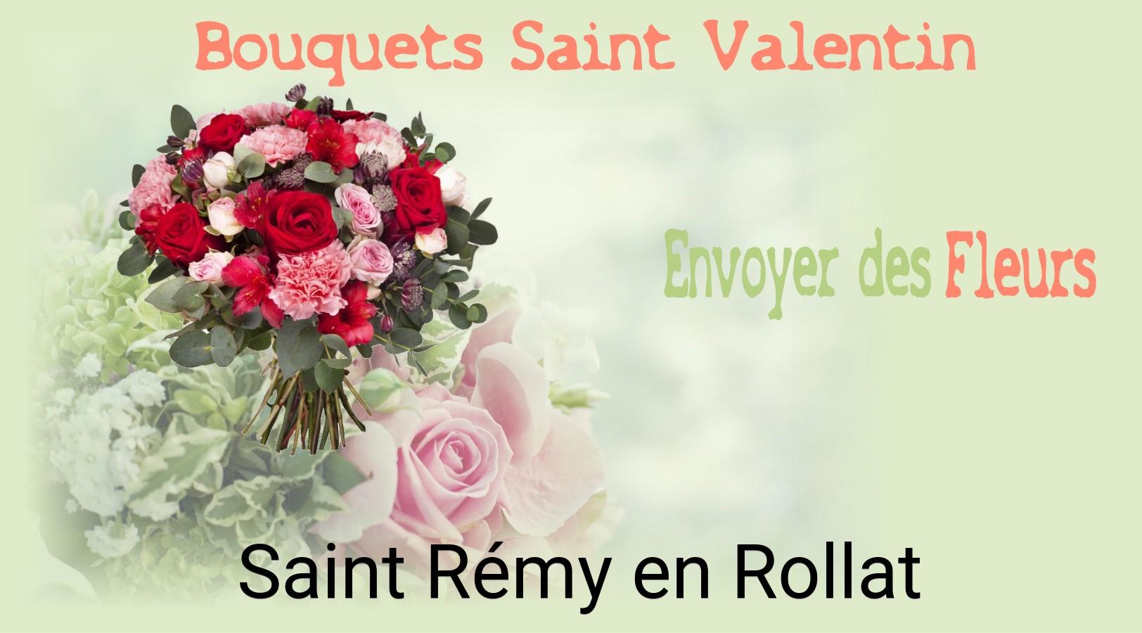 Roses de Saint-Valentin livrées à Saint-Rémy-en-Rollat